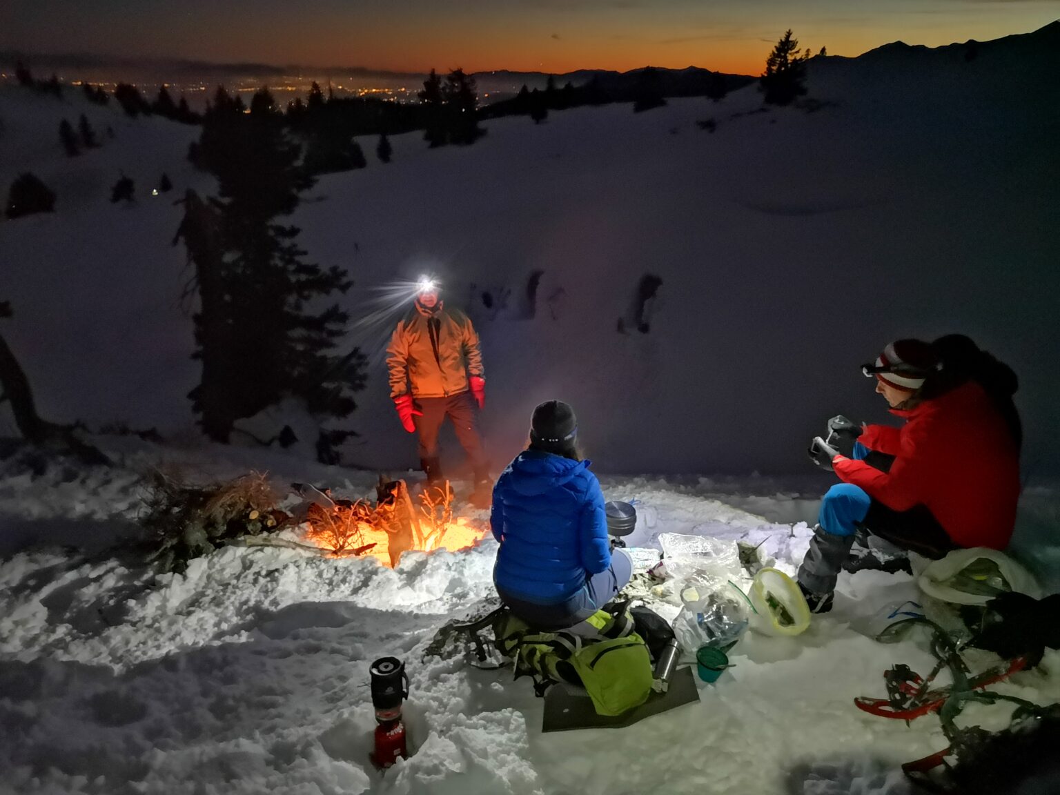Ma première nuit en igloo