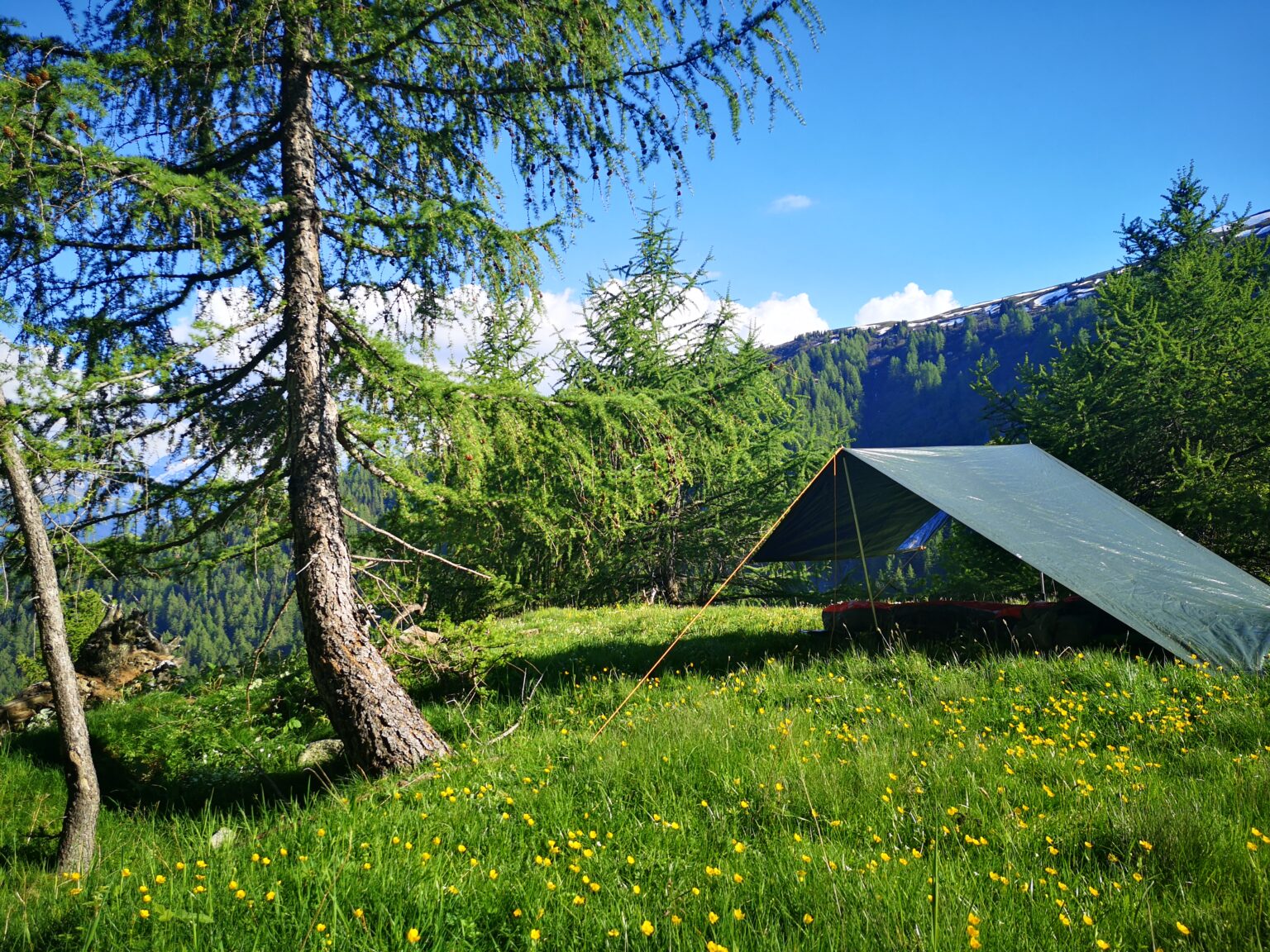 Mon premier bivouac