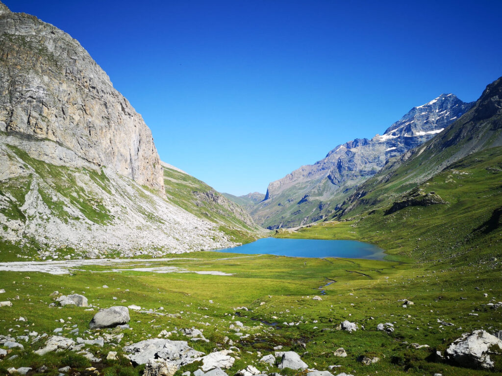 Le lac de la Plagne