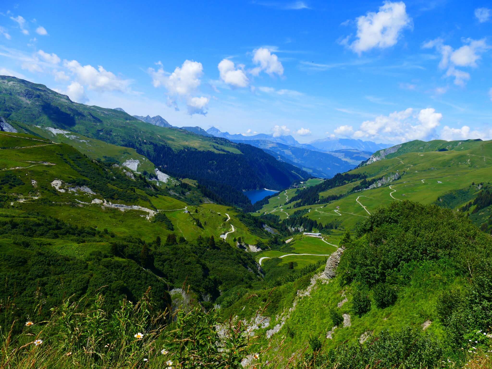 vue depuis le Col du Coin, Beaufortain