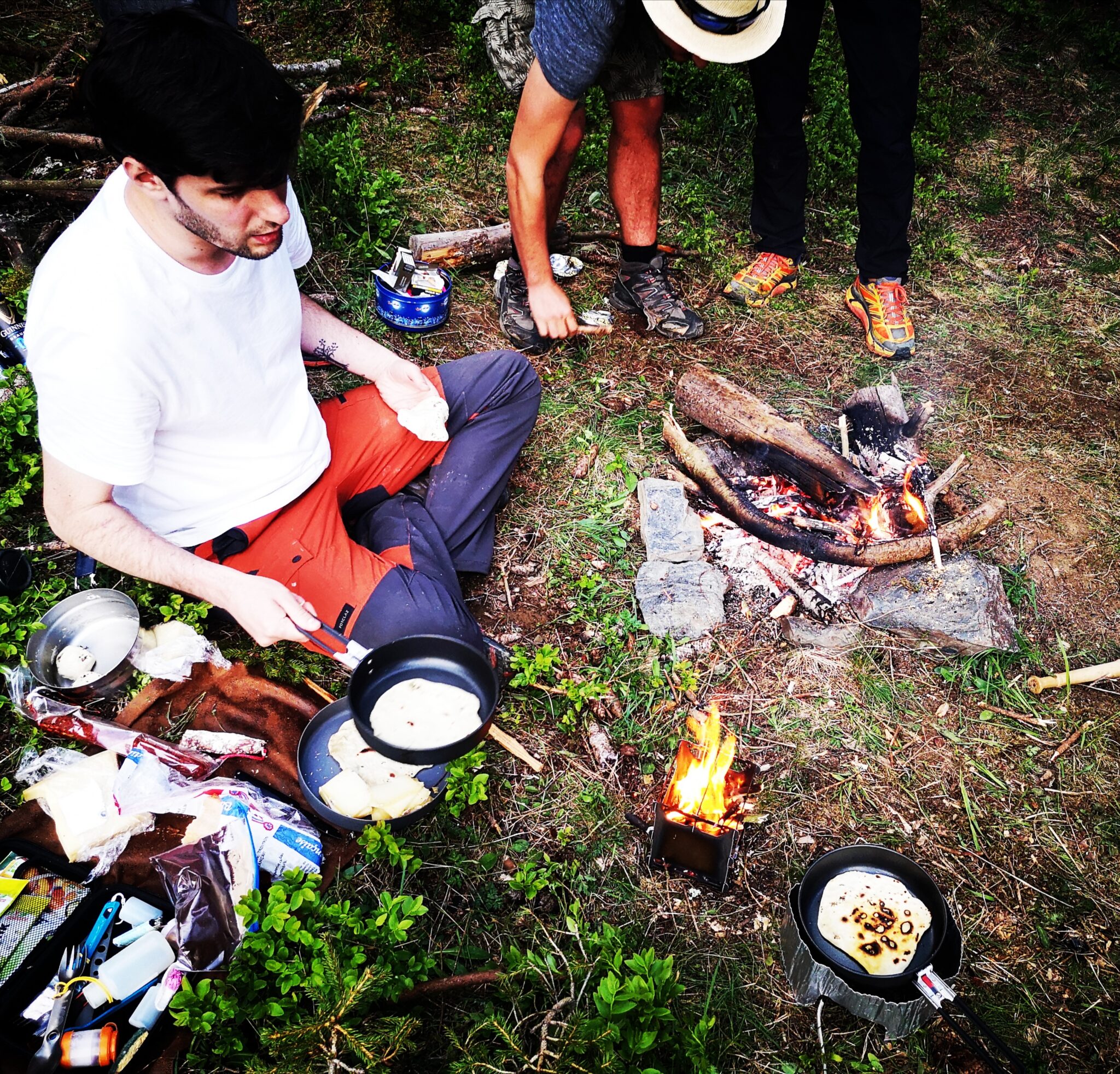 cuisine au bivouac